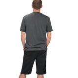 The Softest Men's 100% Cotton Fleece Athletic Short | Charcoal