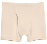 Men's Soft 100% Organic Cotton Boxer Briefs | Oatmeal