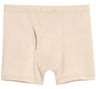 Men's Soft 100% Organic Cotton Boxer Briefs | Oatmeal