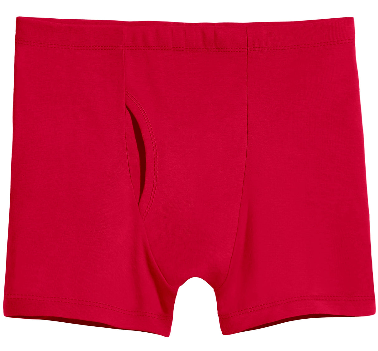 Men's Soft 100% Organic Cotton Boxer Briefs | Red