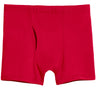Men's Soft 100% Organic Cotton Boxer Briefs | Red