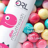 Kids Mouthwash made with Organic Xylitol & Natural Ingredients