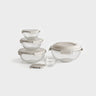 Mix & Store Glass Bowl Set with handles