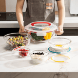 Borosilicate Glass Mixing Bowl Set (5 Bowls)