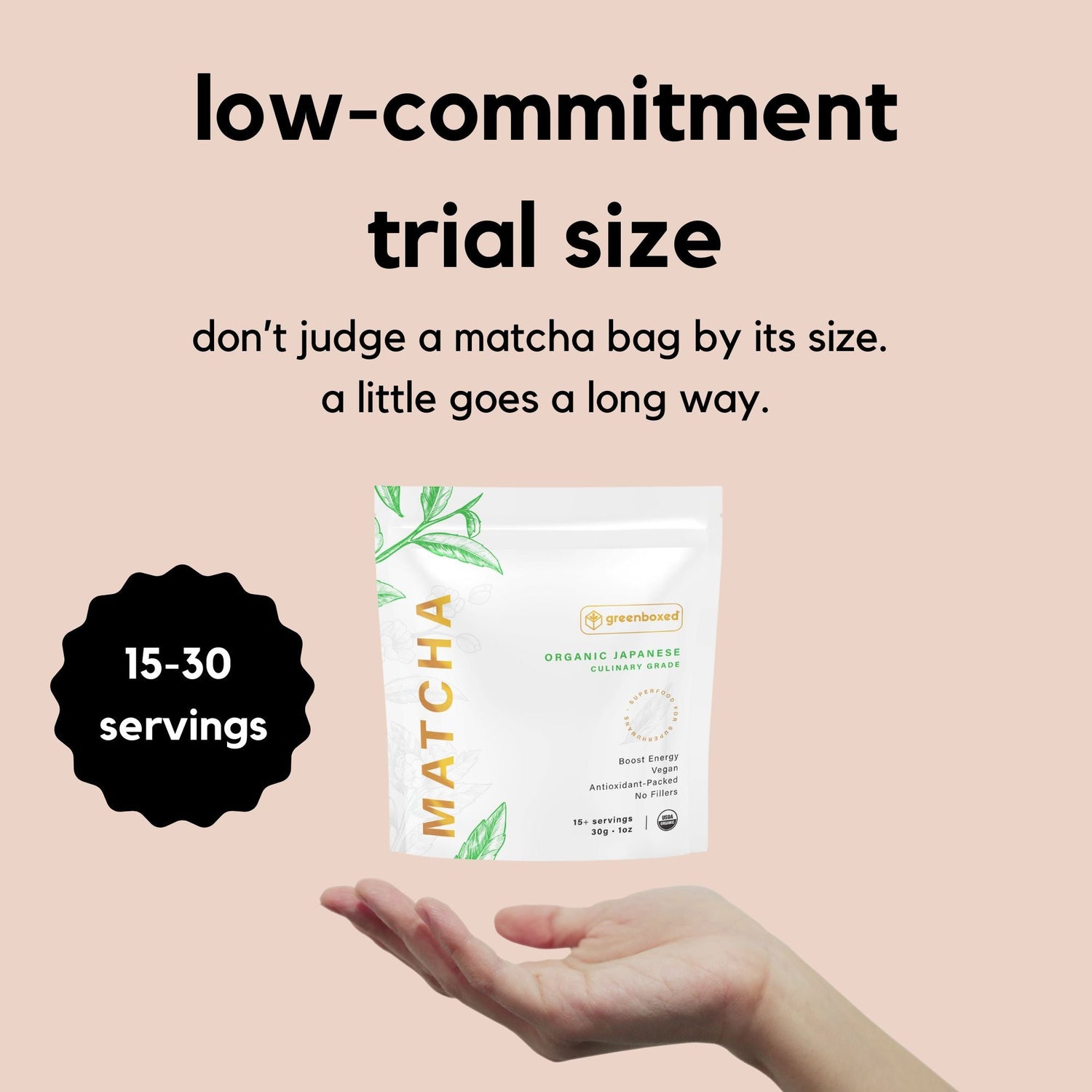 Culinary Grade Matcha, 1 oz.
