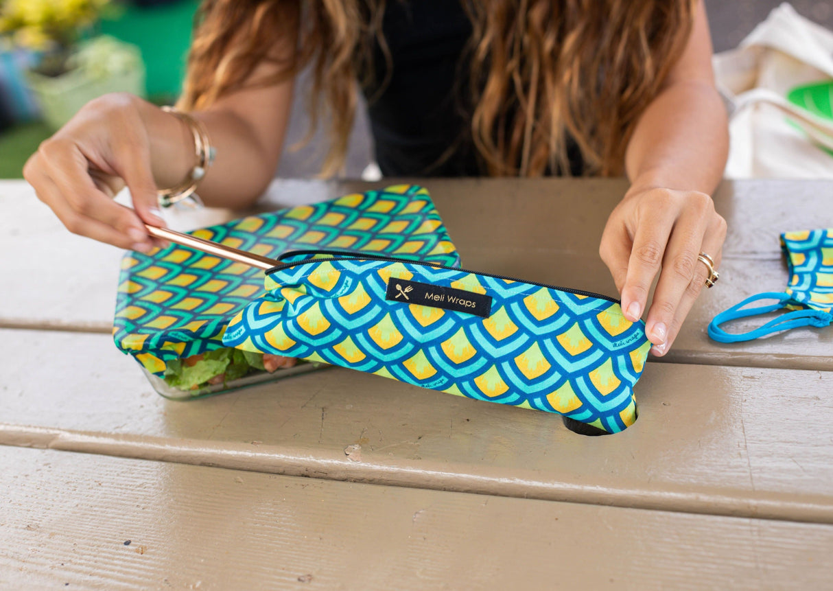Meli Wraps Reusable Cutlery Set- Scales