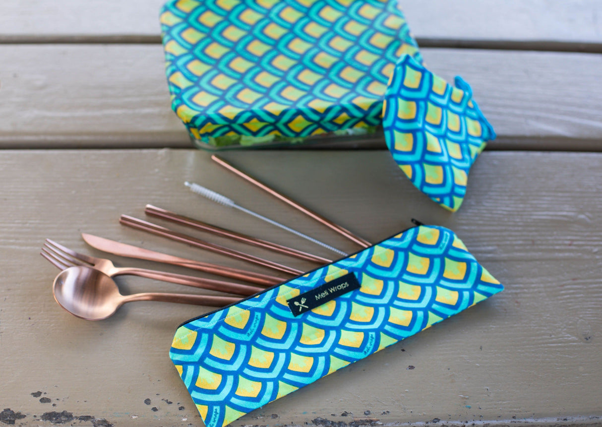 Meli Wraps Reusable Cutlery Set- Scales