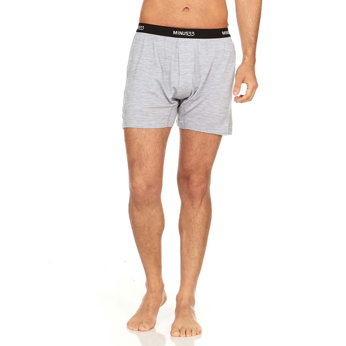 Microweight - Men's Wool Boxer Shorts Woolverino