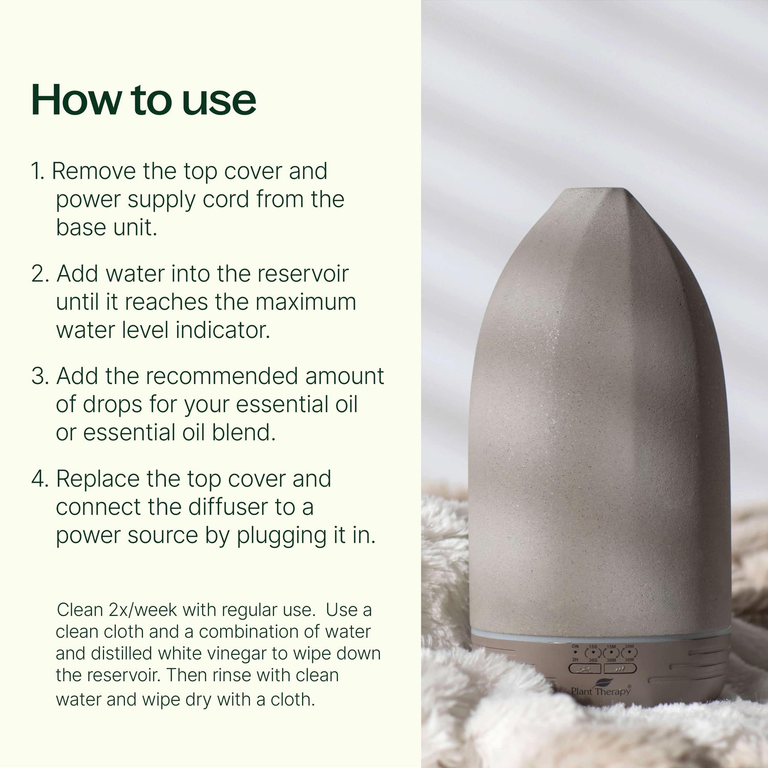 Metro Stone Diffuser - Gray