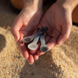 Leaves & Wood Solid Perfume Balm + Mother of Pearl Spoon