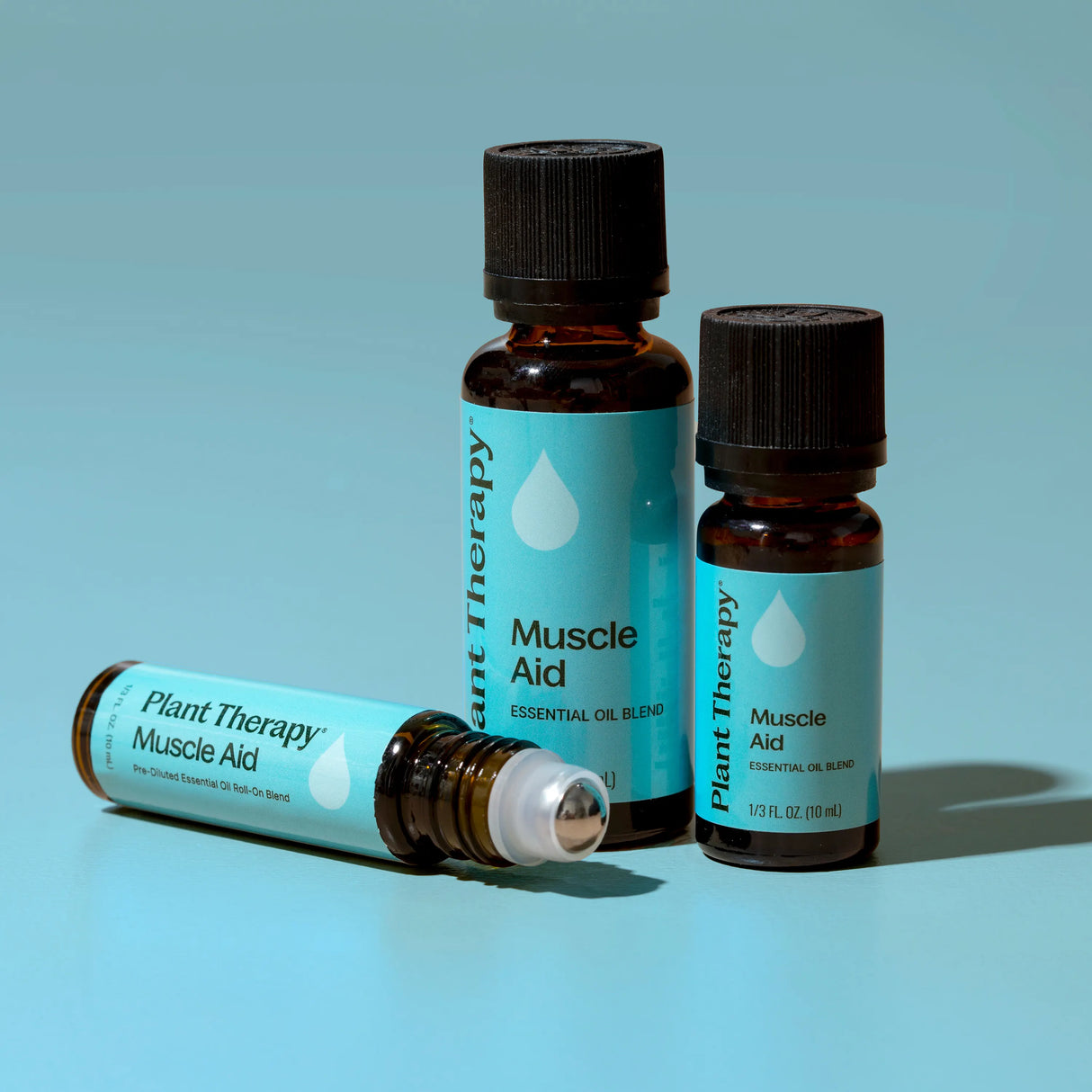 Muscle Aid Essential Oil Blend Pre-Diluted Roll-On