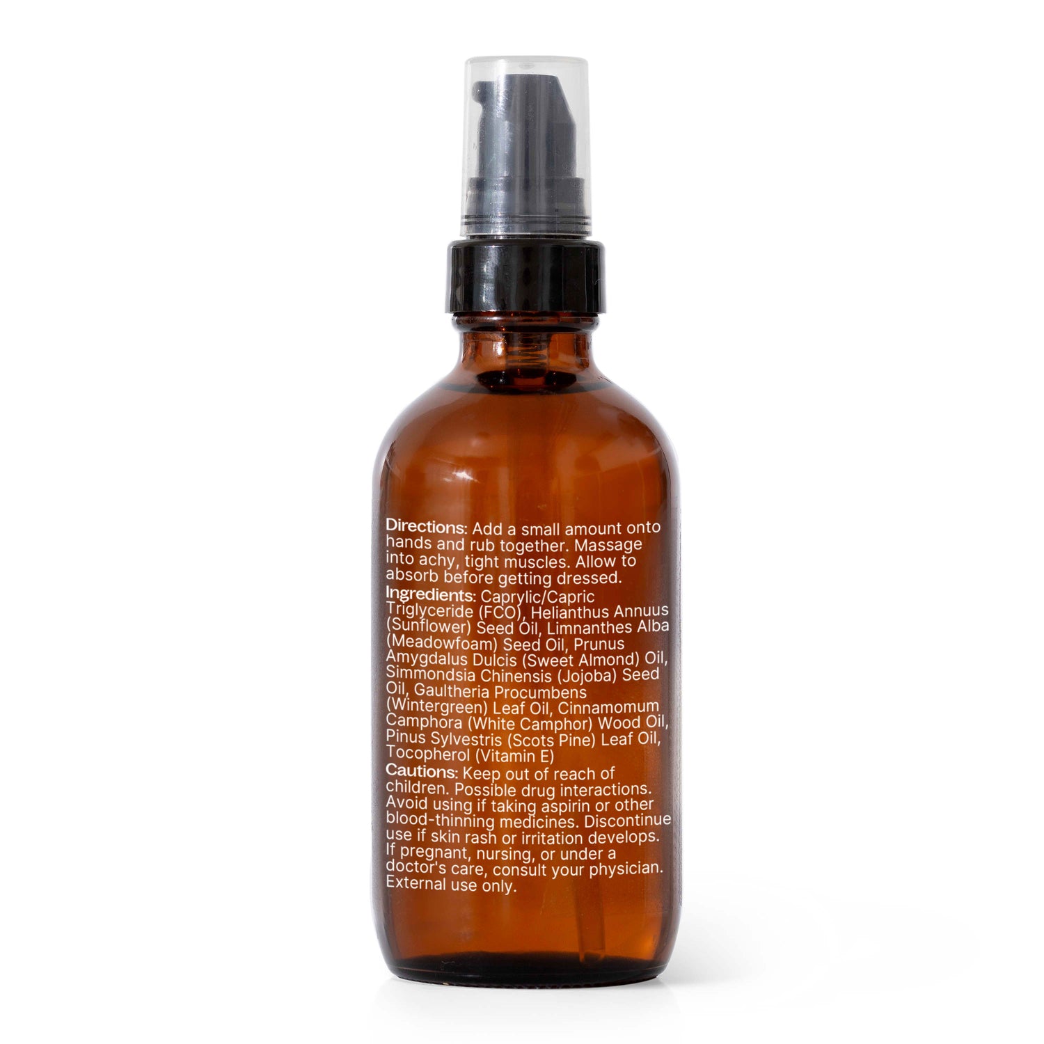 Muscle Aid Body Oil