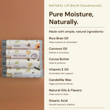 Natural Lip Balm (Handmade)