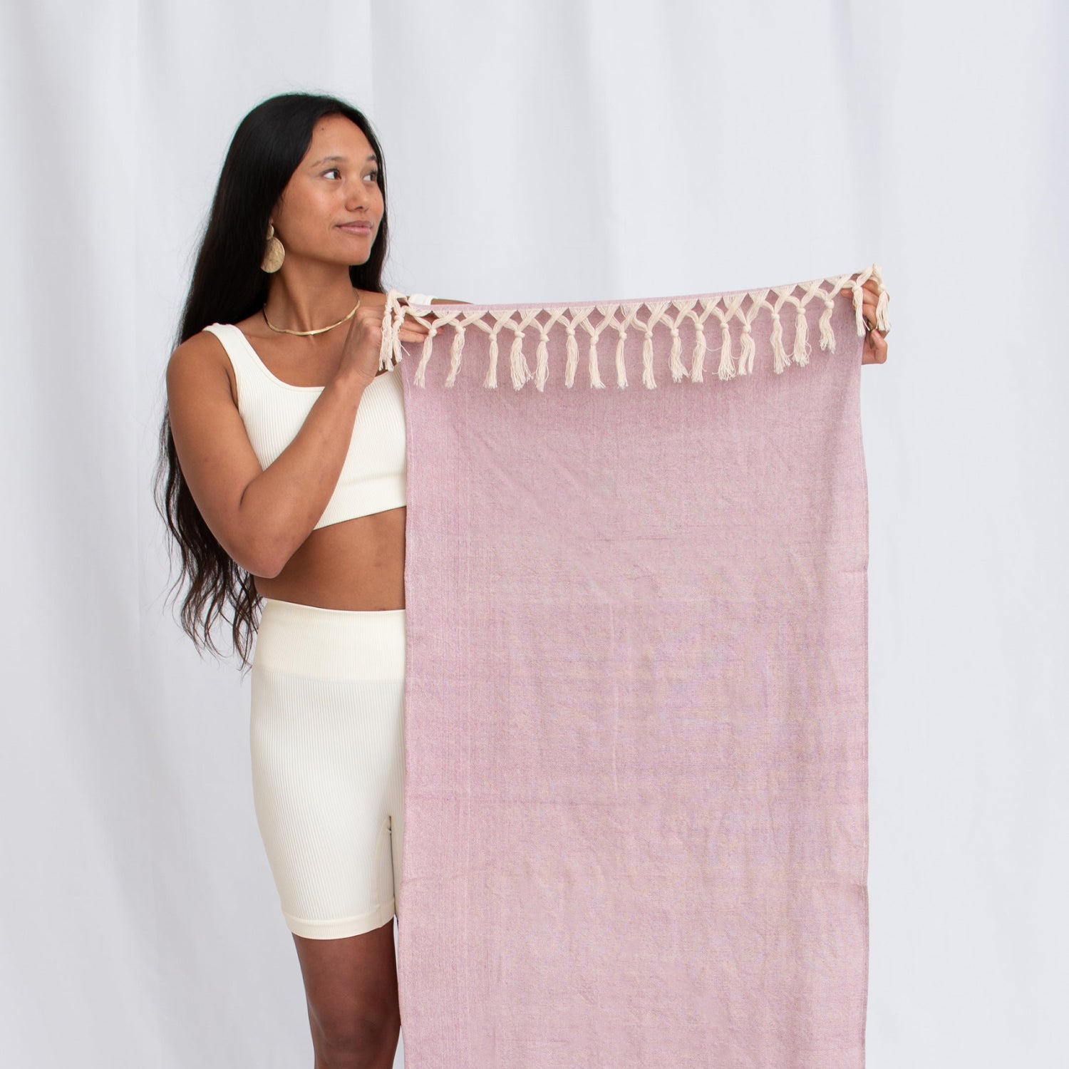Naturally Dyed Herbal Yoga Towels