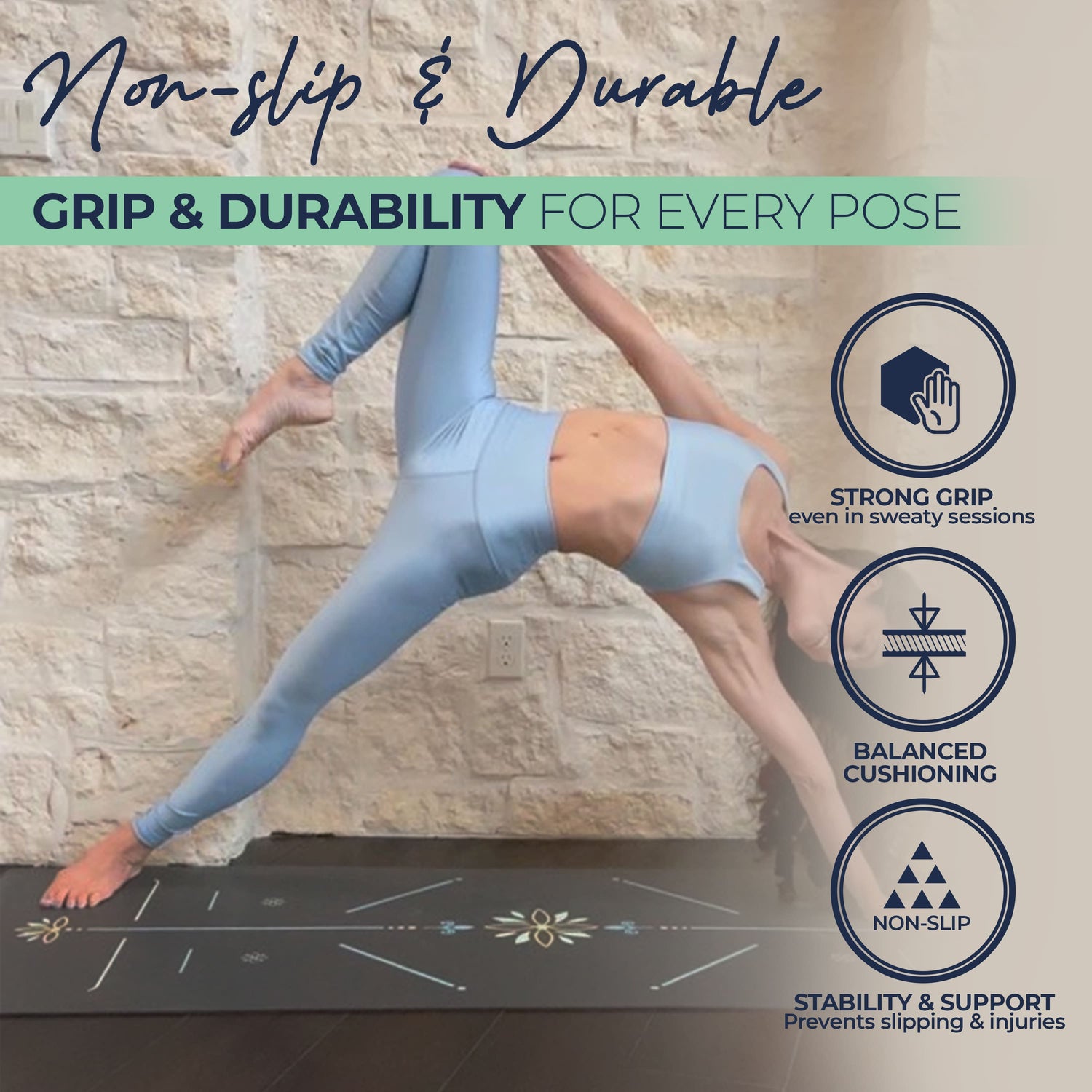 Eco Balance Yoga Mat- 4 mm
