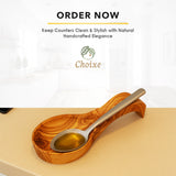 Olive Wood Spoon Rest
