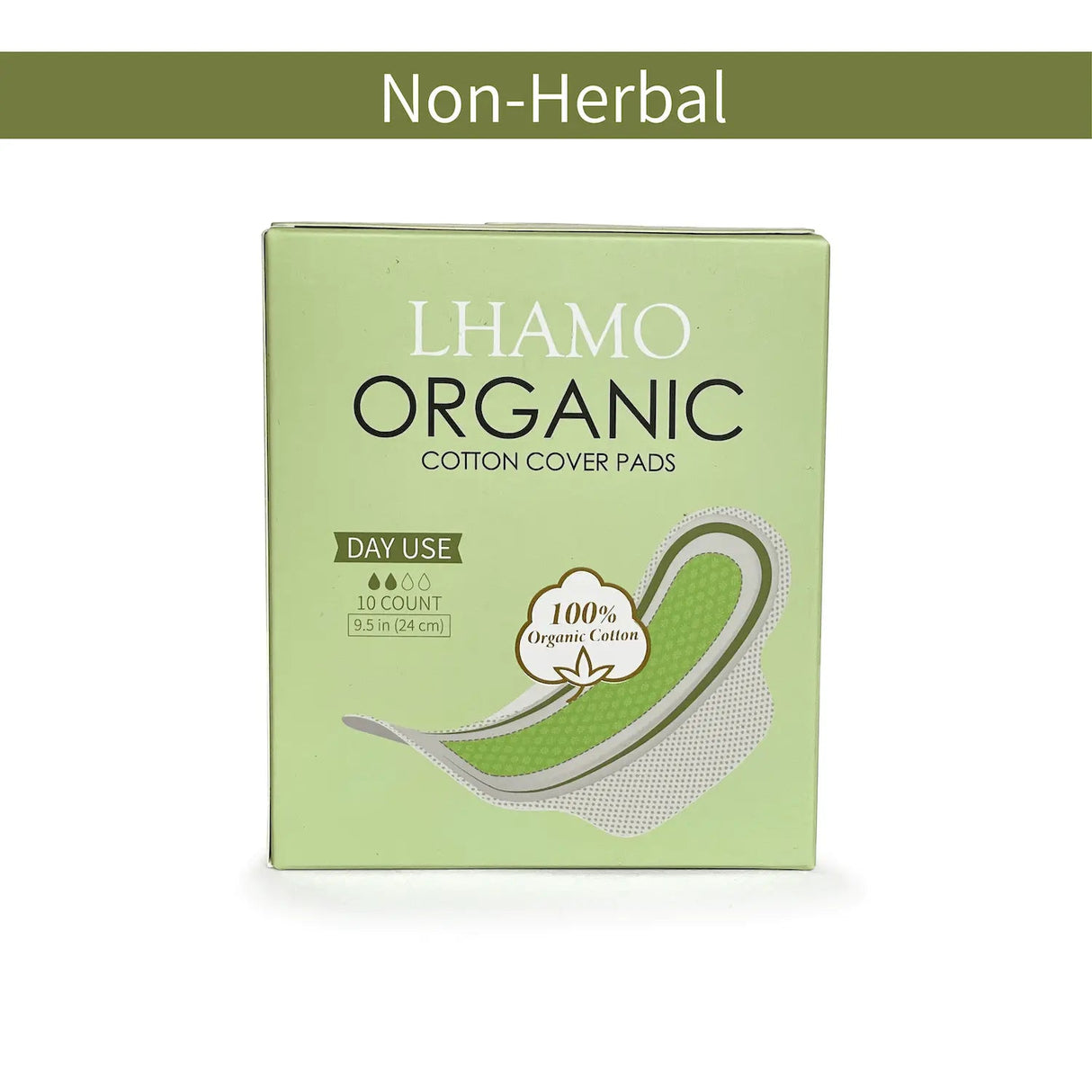 Organic Cotton Cover Pads - Day Use