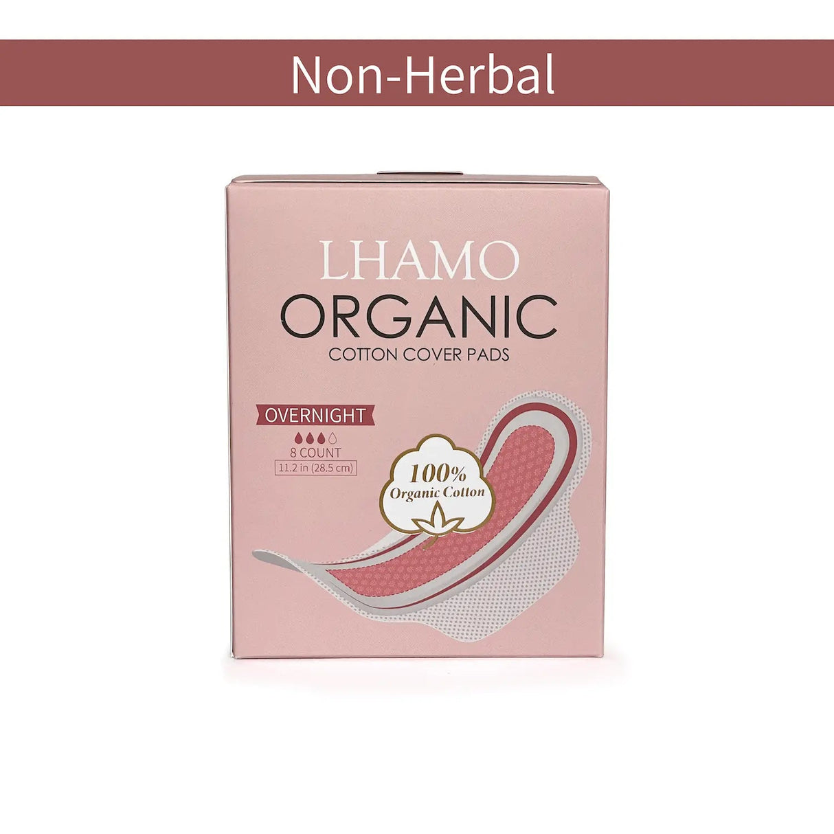 Organic Cotton Cover Pads - Overnight