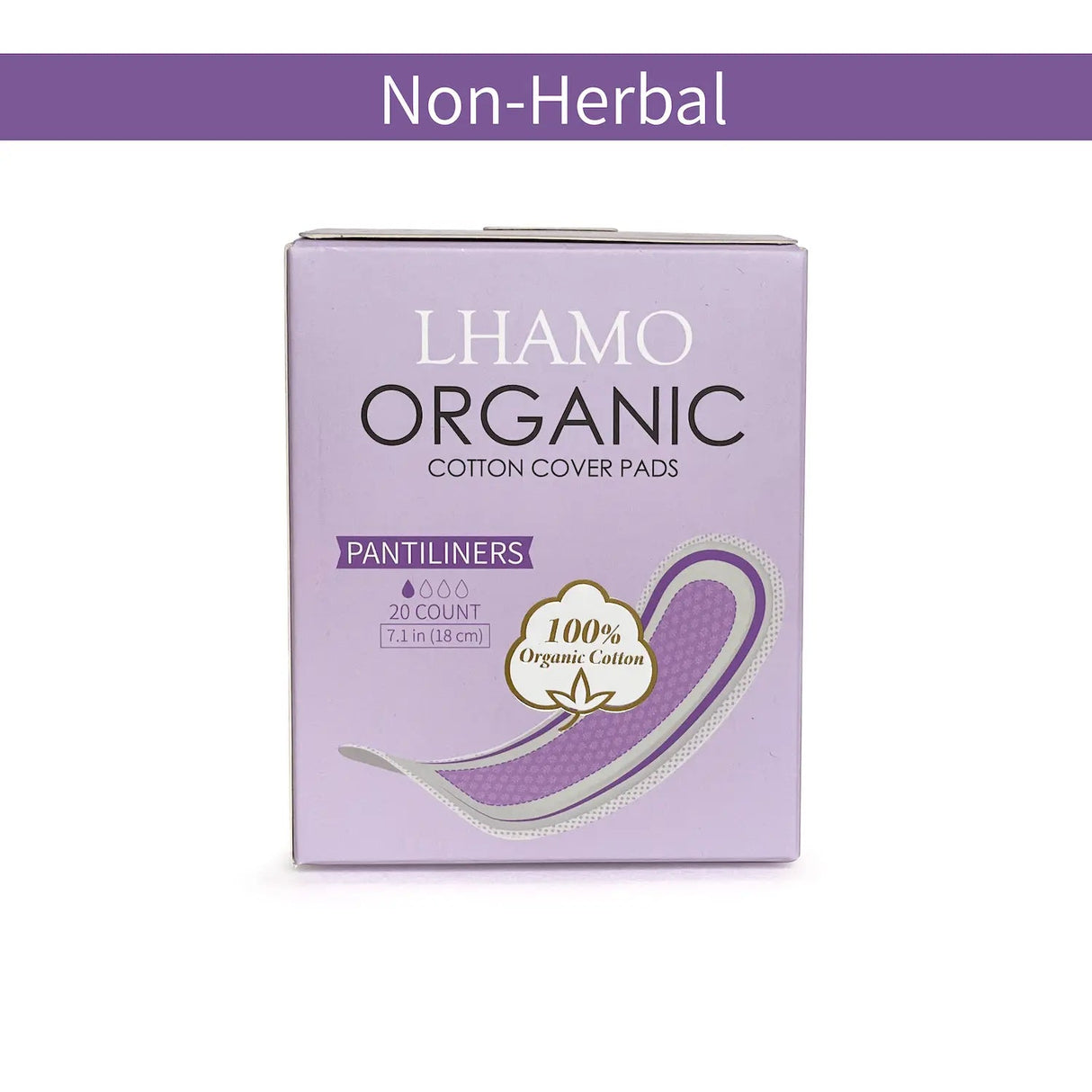 Organic Cotton Cover Pads - Pantiliners