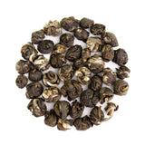 Organic Jasmine Pearl, Bulk Loose Leaf Green Tea, 16 Oz.