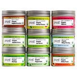 Organic 9 Flavor Variety Pack Loose Leaf Tea Sampler
