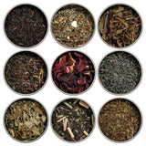 Organic 9 Flavor Variety Pack Loose Leaf Tea Sampler