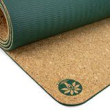 Swirly Flow Original Cork Yoga Mat