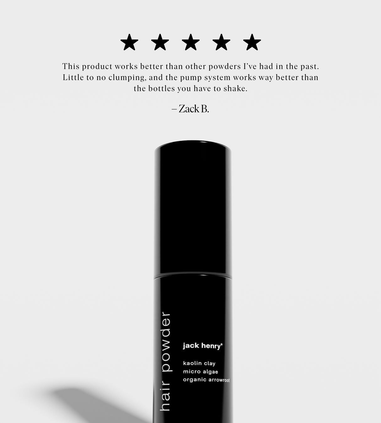 hair powder