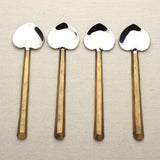 PLATEAU HEART SPOON 4 PC. SET