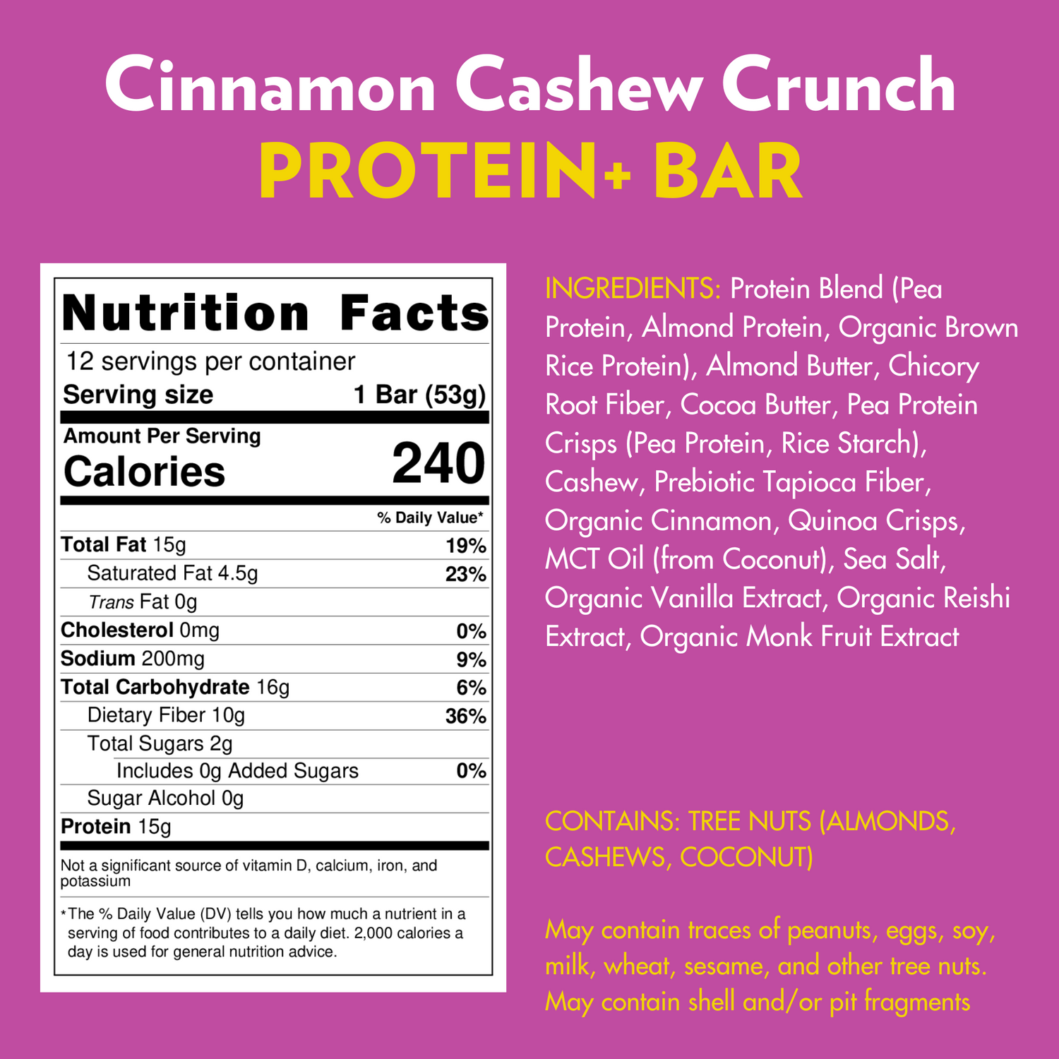 High Protein Bar SAMPLER BOX (9 BARS)