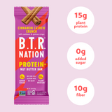 High Protein Cinnamon Cashew Crunch PROTEIN+ Bar (12 Count)