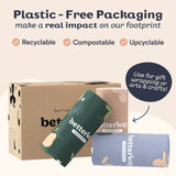 Natural Brown Bamboo Paper Towels (8 rolls)