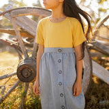 Parker Pinafore Skirt – 2-in-1 Skirt & Pinafore for Kids