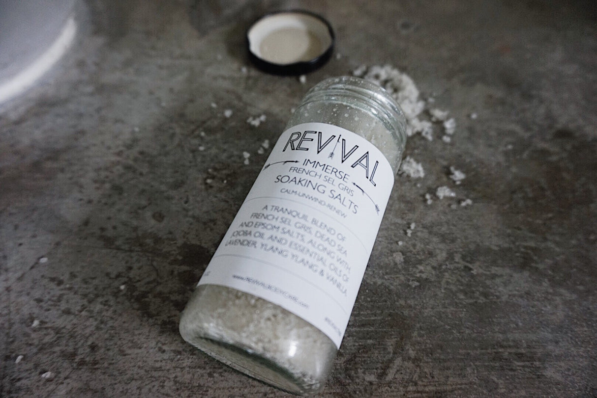 IMMERSE SOAKING SALTS - FRENCH SEL GRIS
