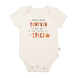 graphic bodysuit | pour some pumpkin