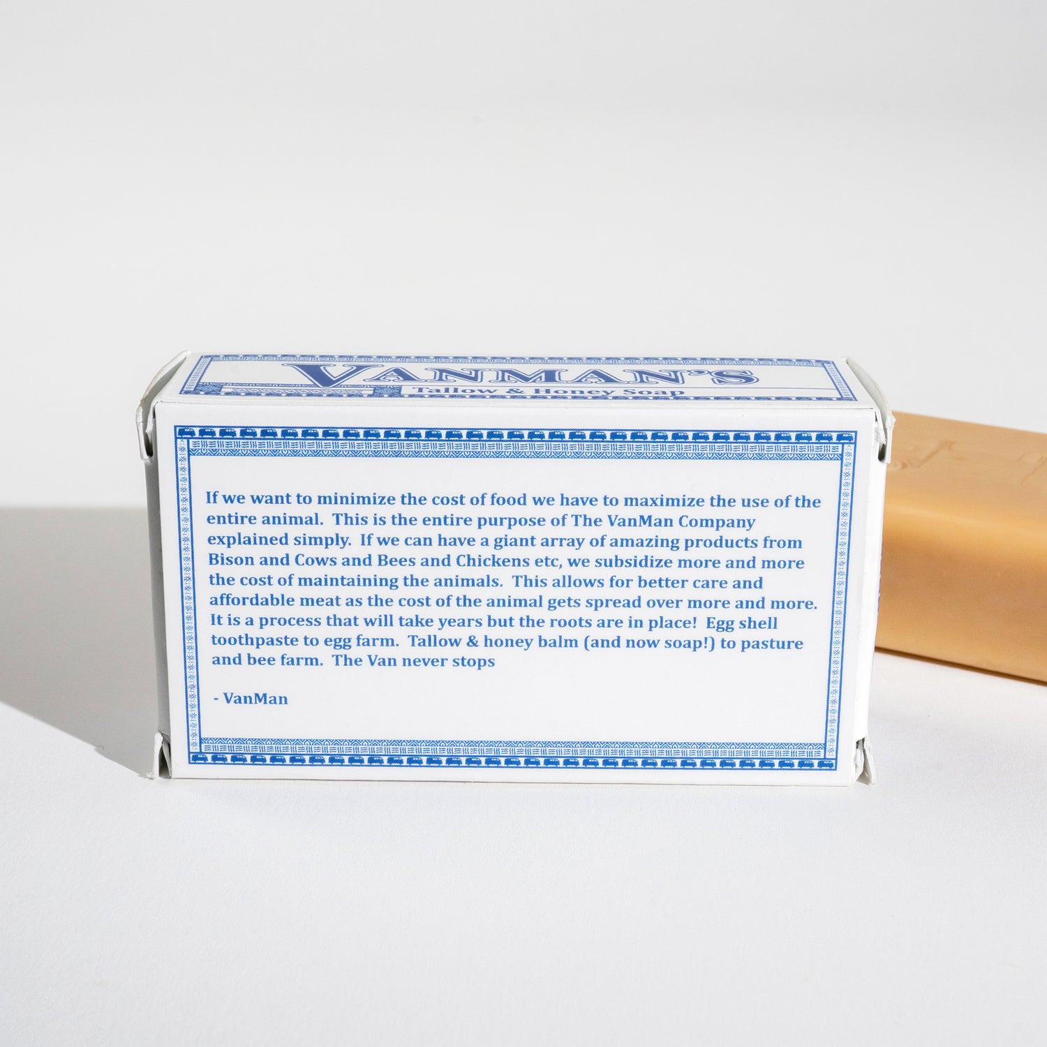 VanMan's Tallow & Honey Soap
