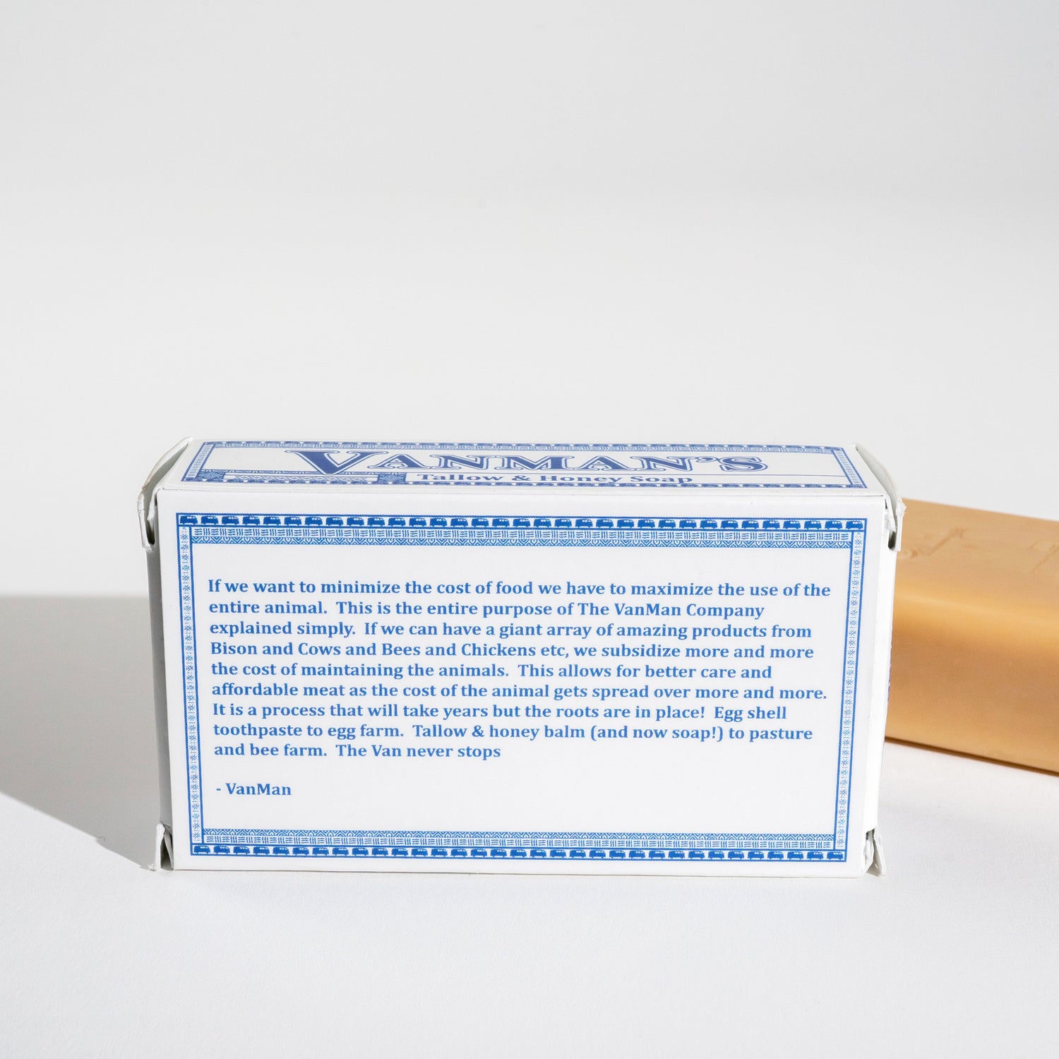 VanMan's Tallow & Honey Soap