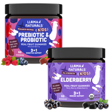 Kids Gut & Immune Support Bundle – Pre & Probiotic + Elderberry Gummies