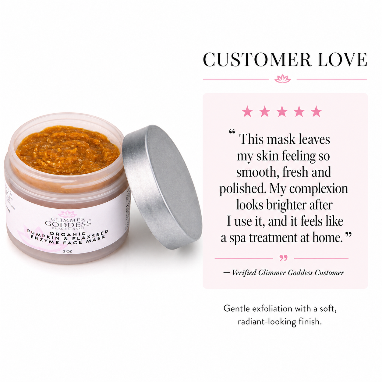 Organic Pumpkin & Flaxseed Enzyme Face Mask