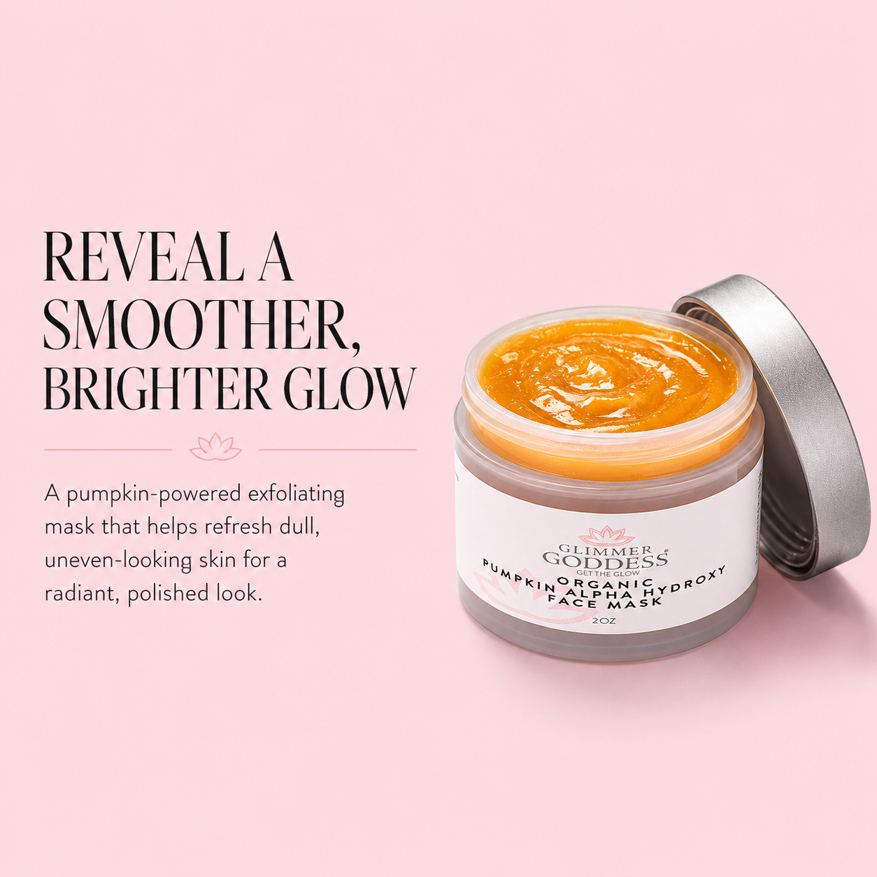 Organic Pumpkin Alpha Hydroxy Acid Face Mask