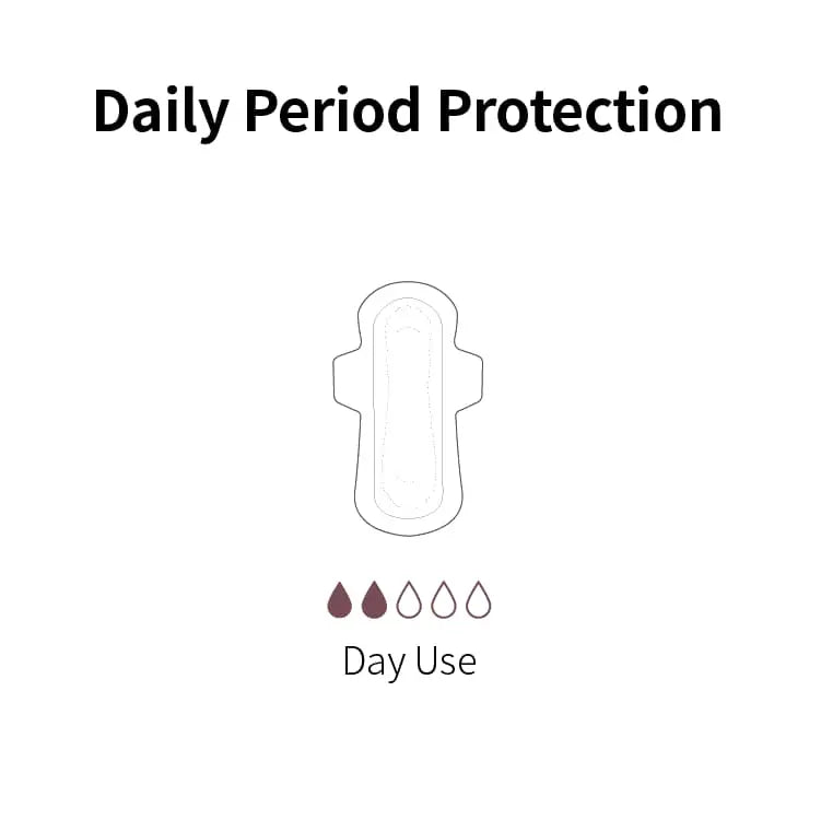 Pure Care Organic Herbal Infused Pads - Day Use