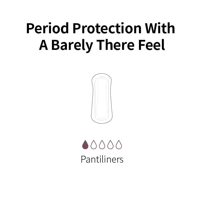 Organic Cotton Cover Pads - Pantiliners