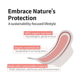 Pure Care Organic Herbal Infused Pads - Pantiliners