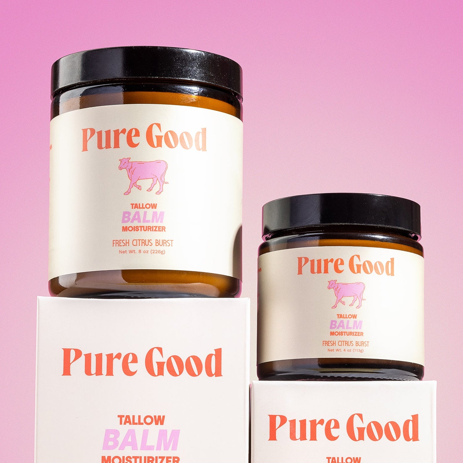 Fresh Citrus Burst Tallow Balm - Hydration and Vitamin C