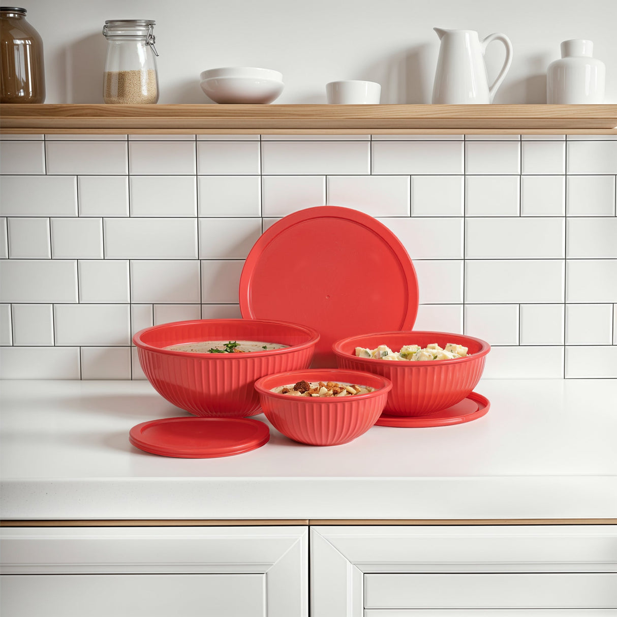 Rainbowl Glass Mixing Set (Set of 3)