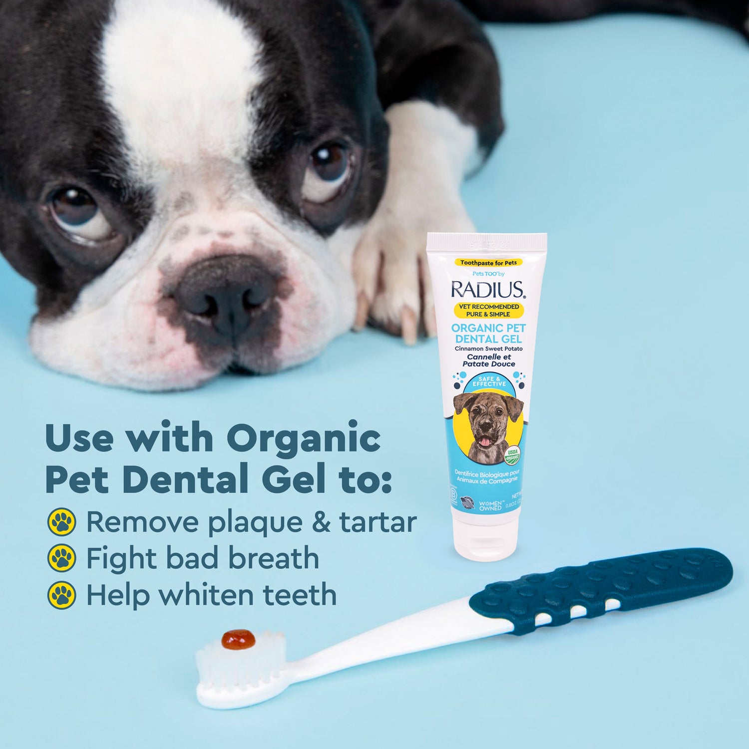 Lush & Plush Soft Pet Toothbrush