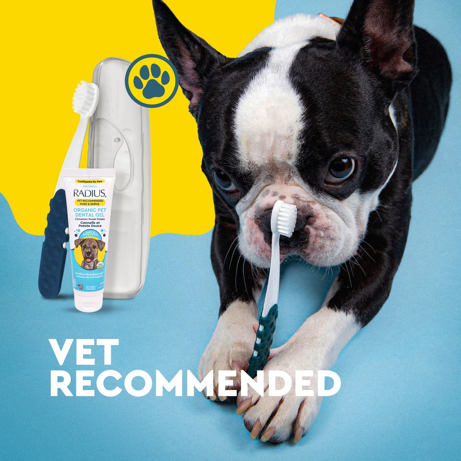 Lush & Plush Soft Pet Toothbrush