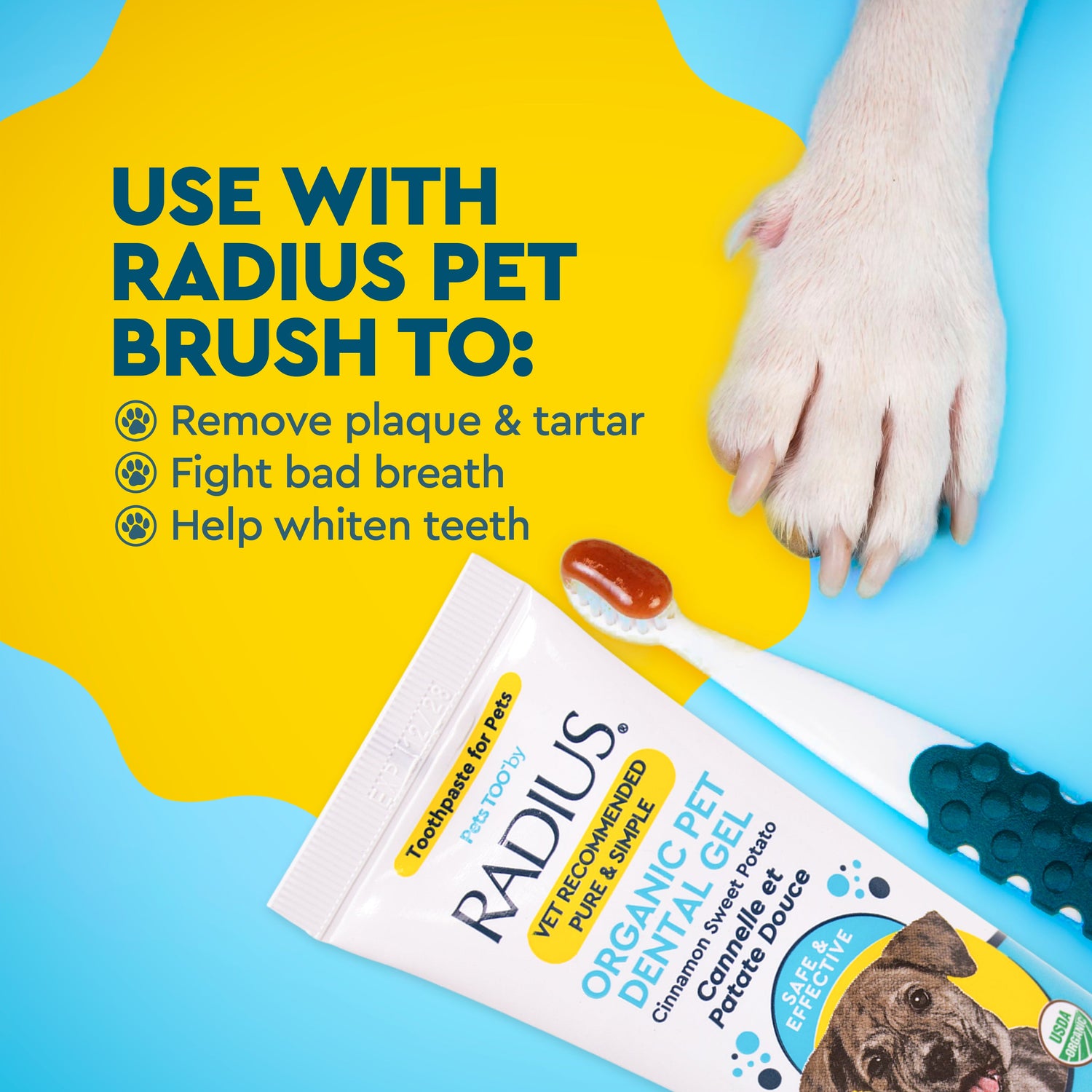 USDA Organic Canine Toothpaste