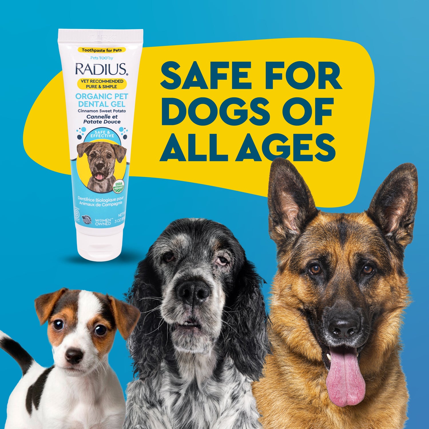 USDA Organic Canine Toothpaste