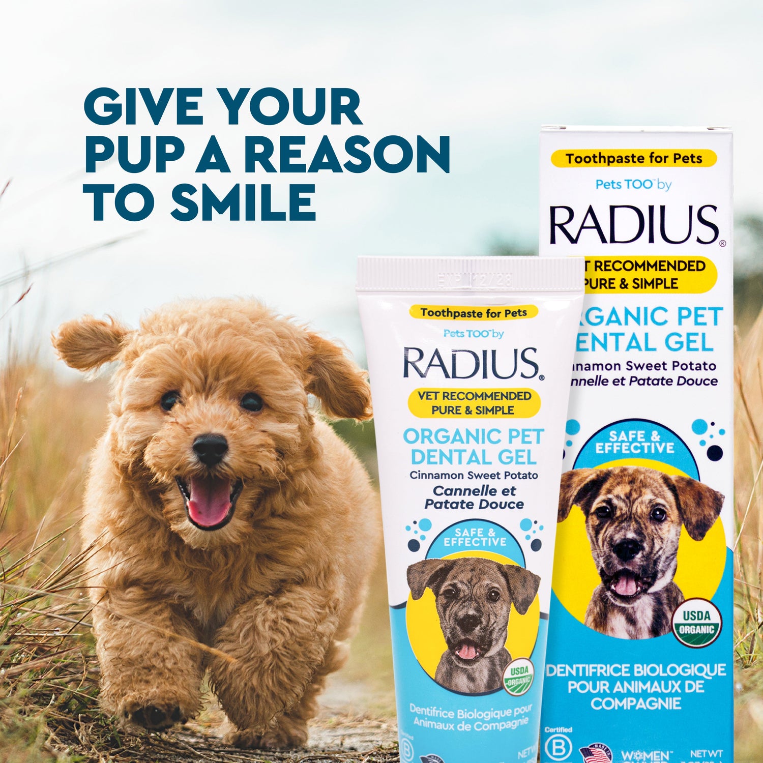USDA Organic Canine Toothpaste
